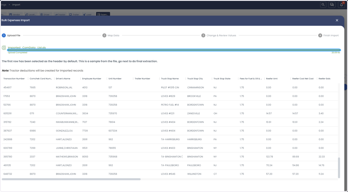 Validate fields
