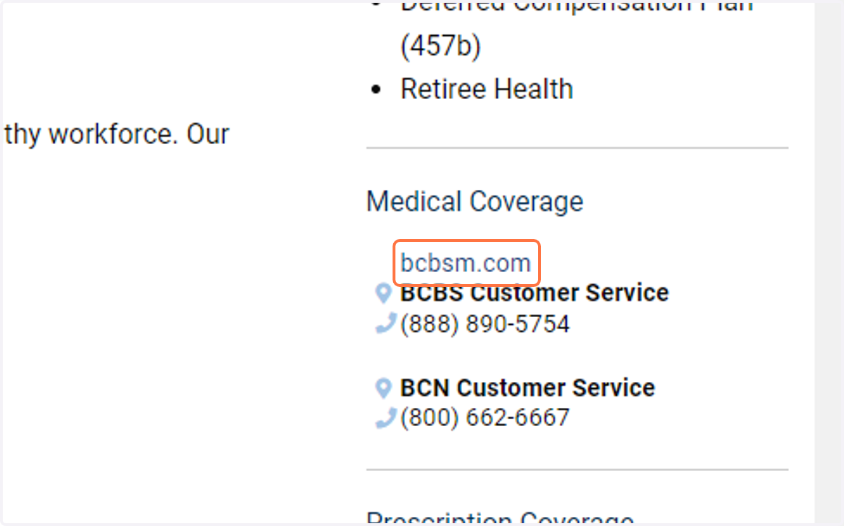 Click on bcbsm.com
