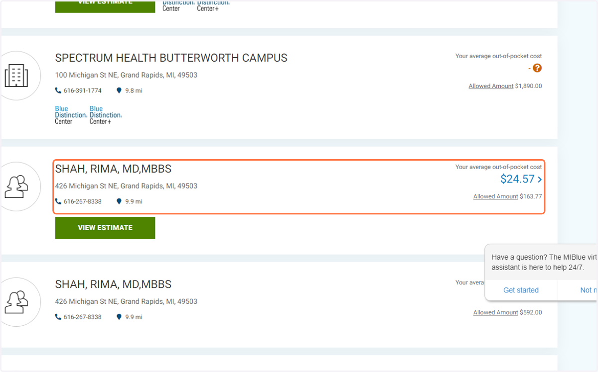 Review the different pricing and location options