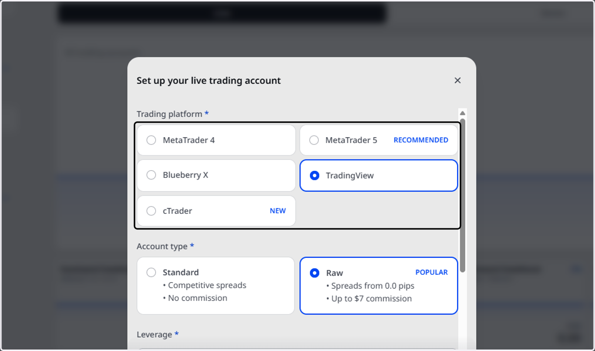 Select TradingView