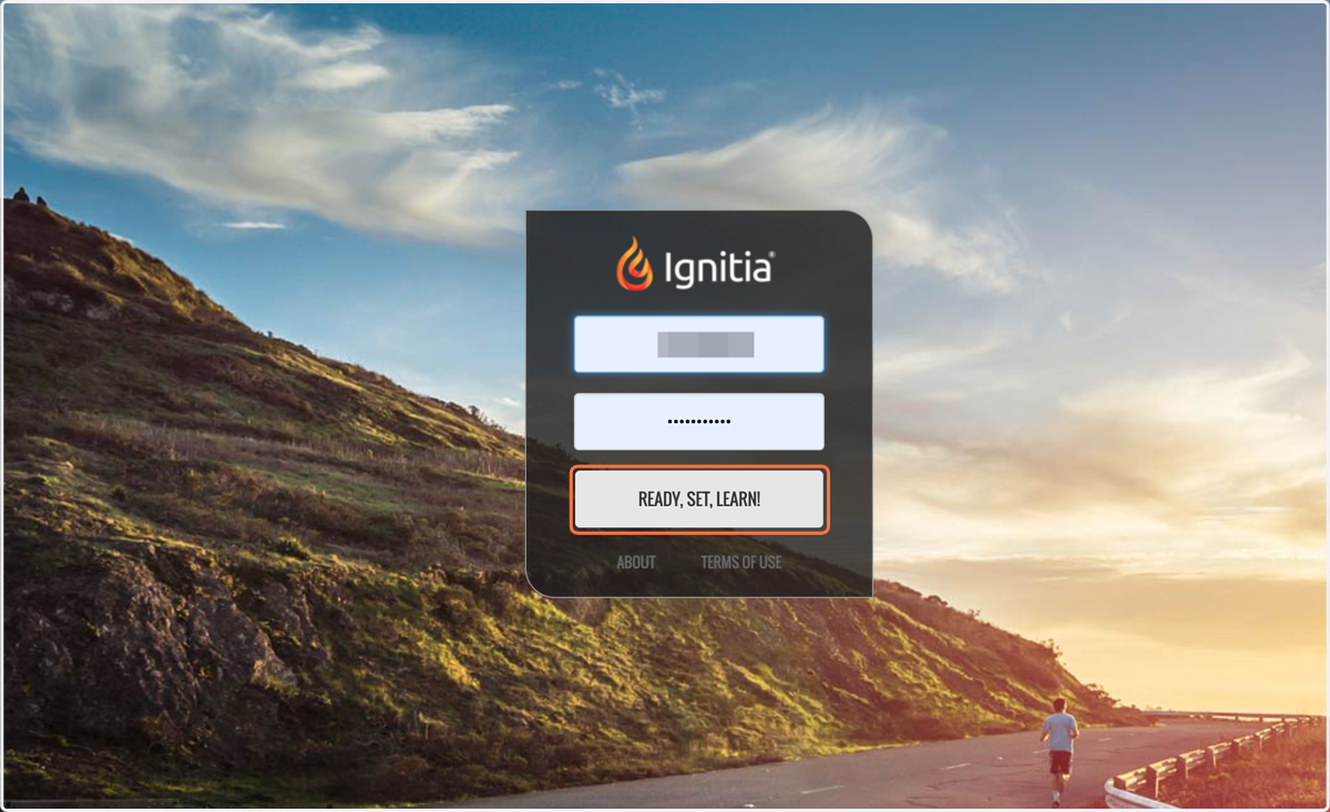 Log in