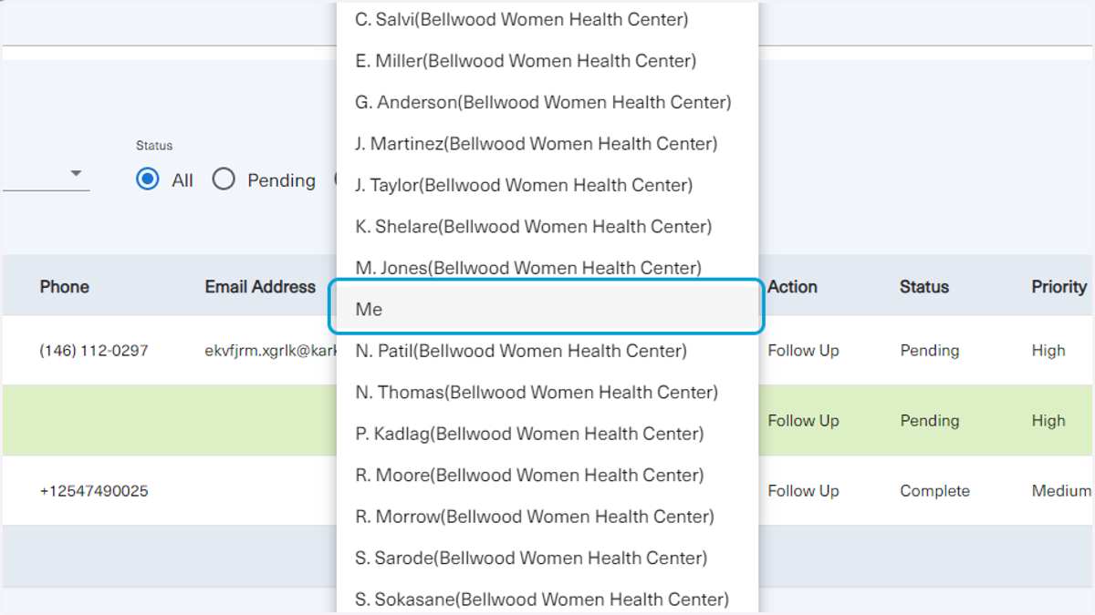 For the purpose of this workflow, the Action Item will be assigned to the current user