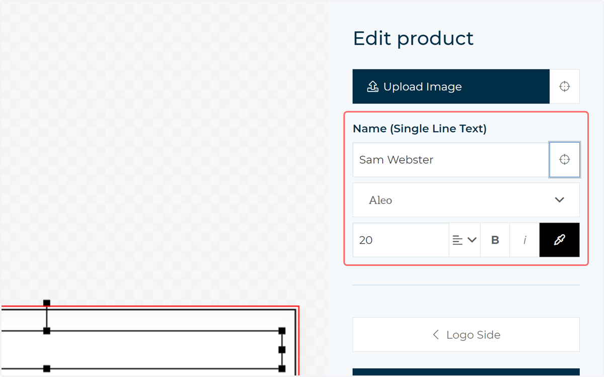 Formatting options are available by default