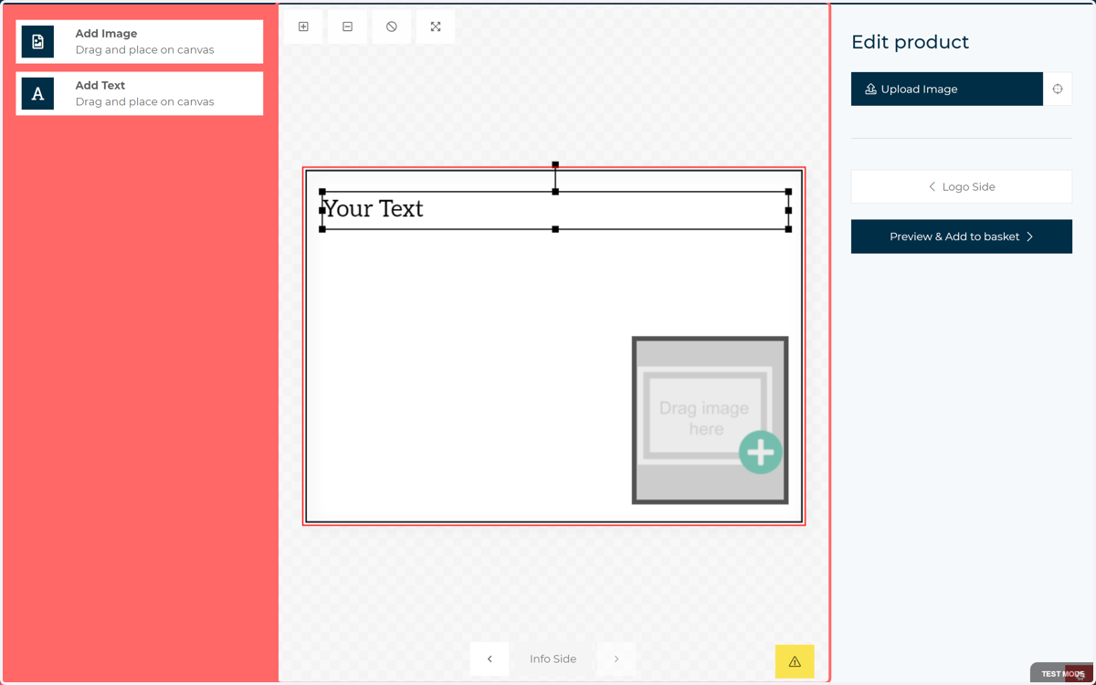 Begin by adding a text field to your canvas