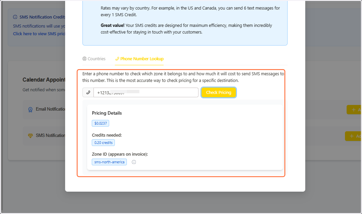 Pricing Details