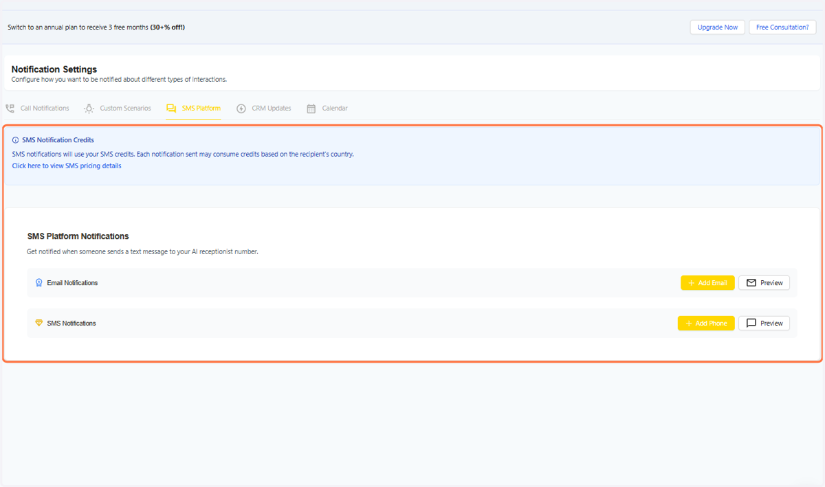 SMS Platform