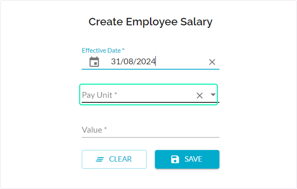 Pay Unit