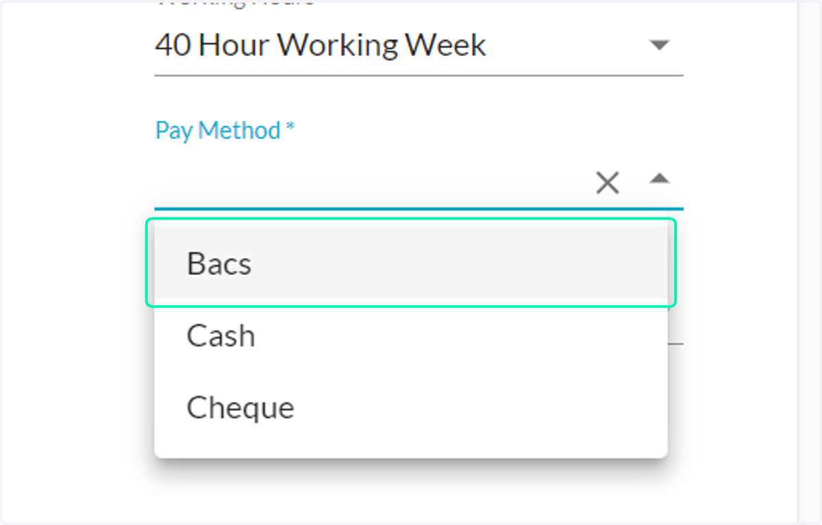 Pay Method