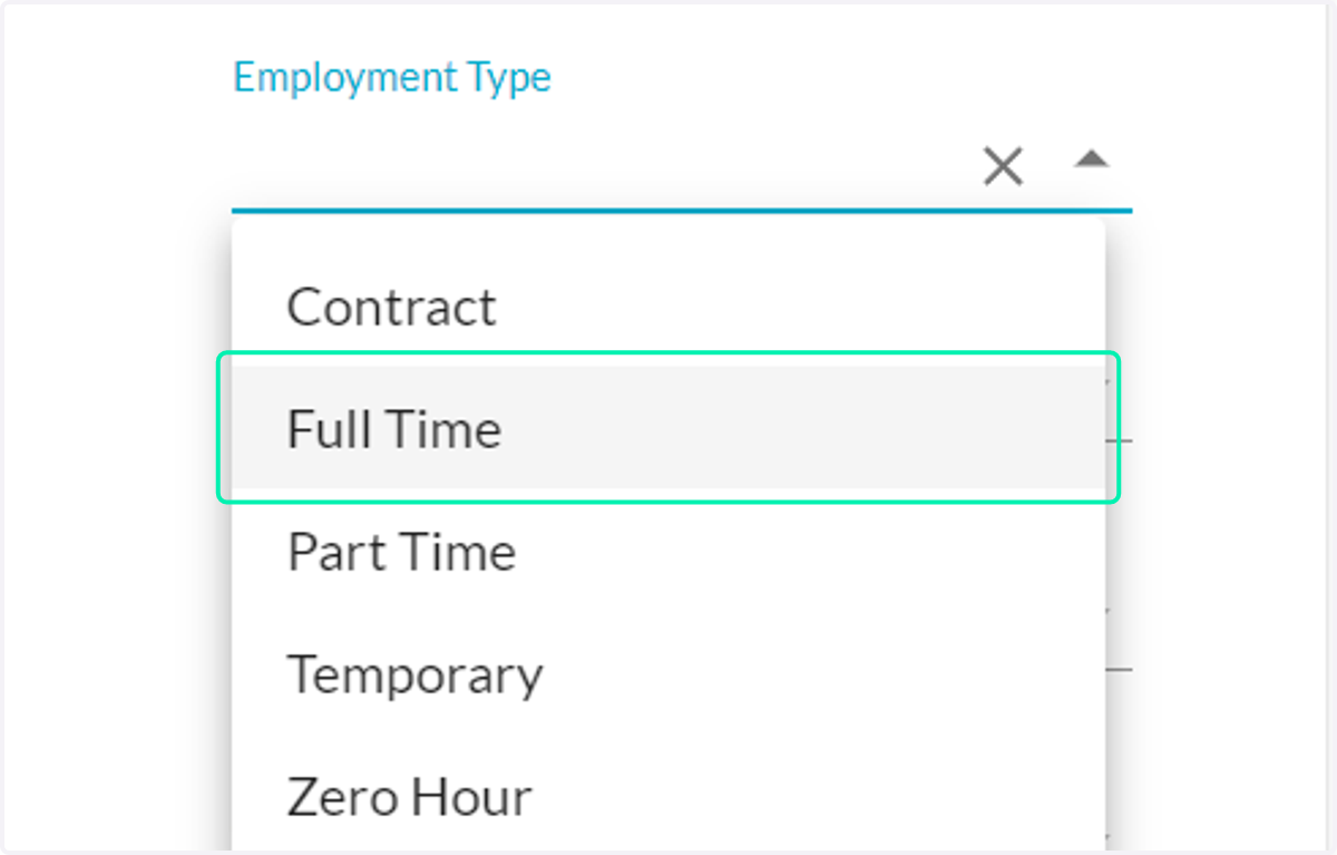 Employment Type