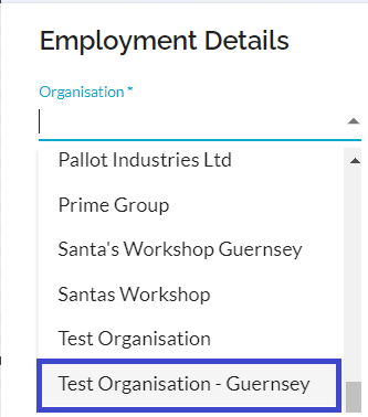 Employment Details. Complete the employment-related information about the employee: