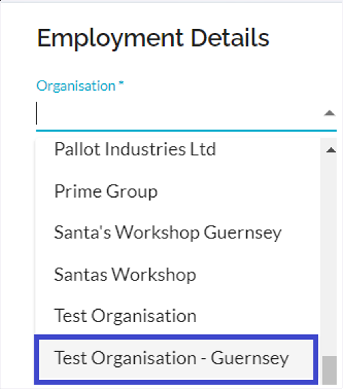 Employment Details. Complete the employment-related information about the employee: