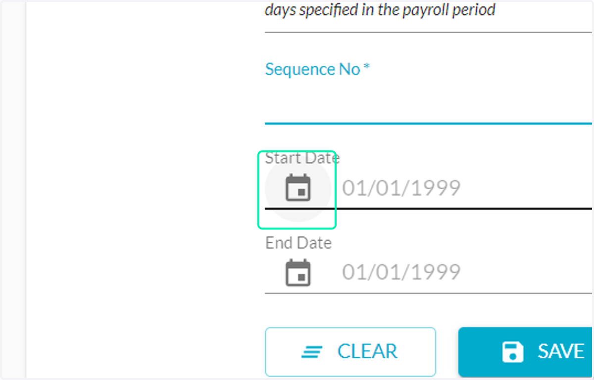 Start Date