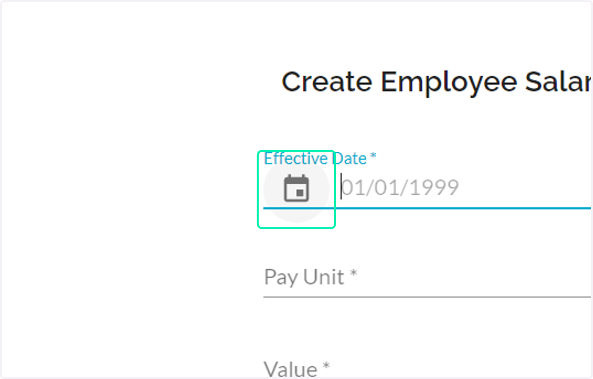 Add Employee Salary