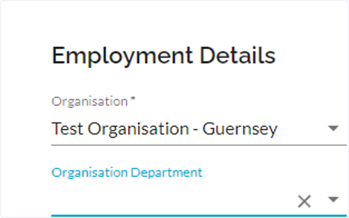 Organisation Department