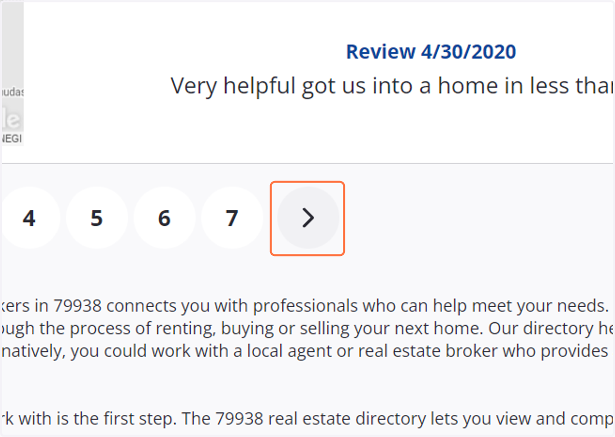 Click on the Next page for more Agents