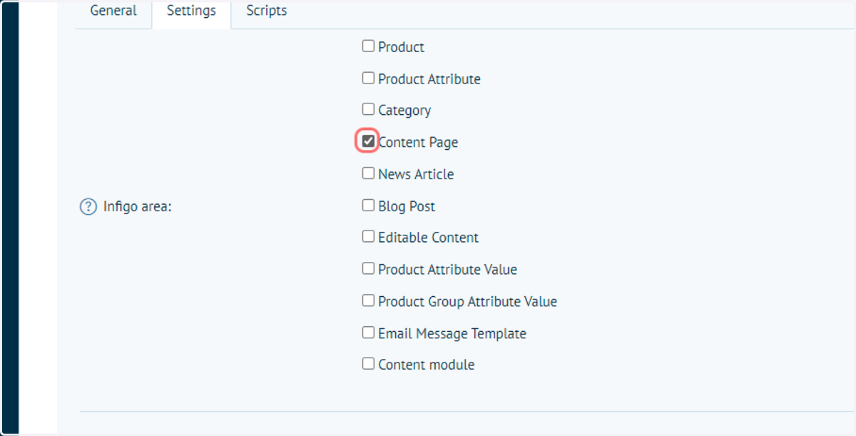 Check Content Page