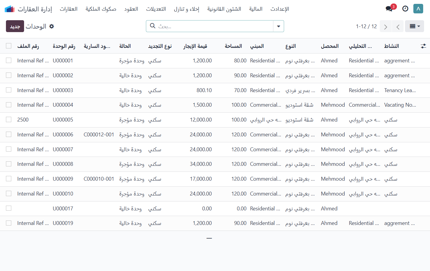 Click on جديد