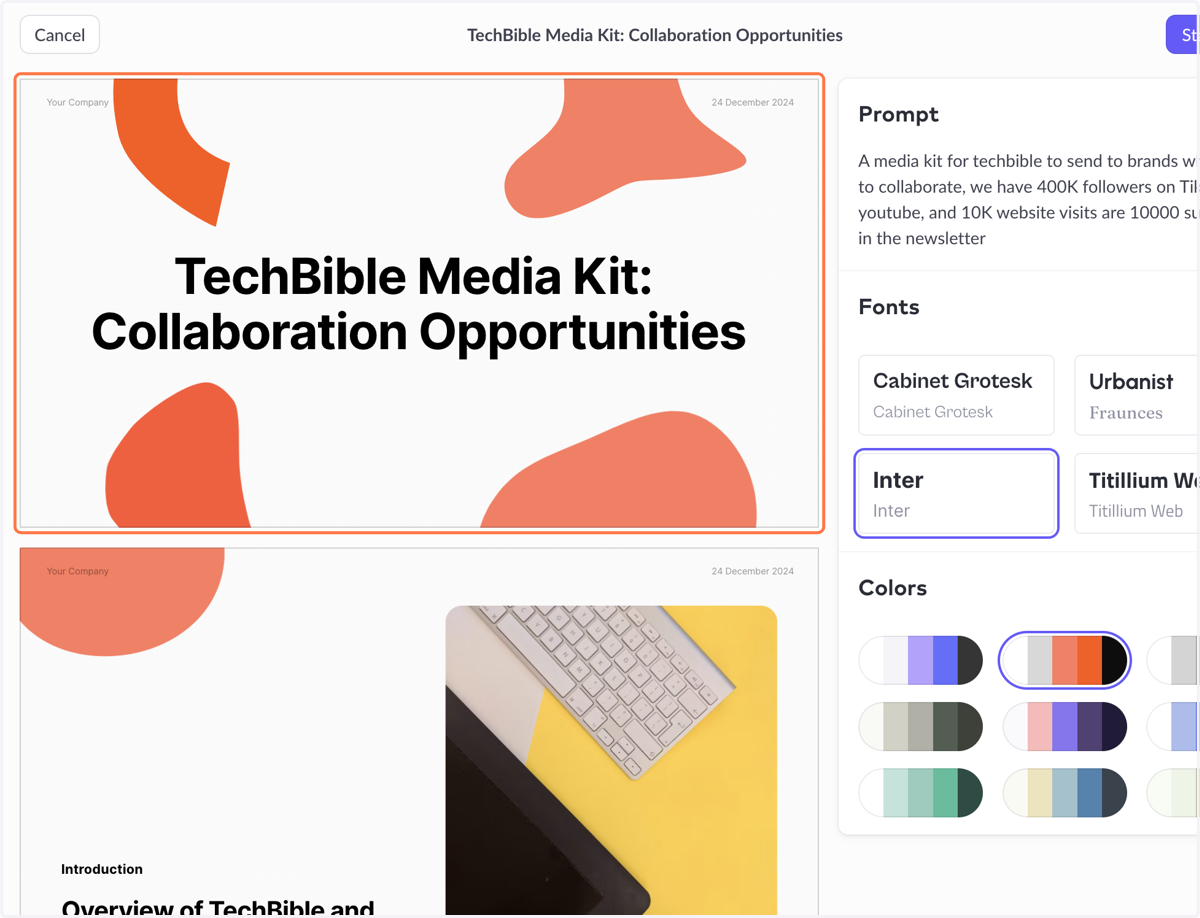 Click on TechBible Media Kit: Collaboration Opportunities…