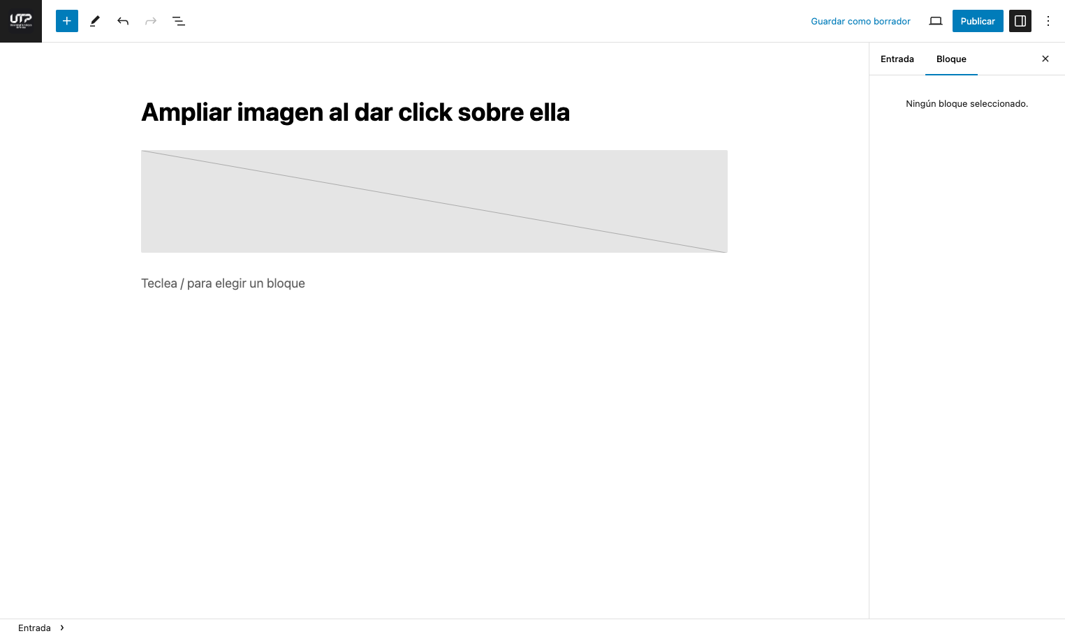 Click en Bloque: Imagen