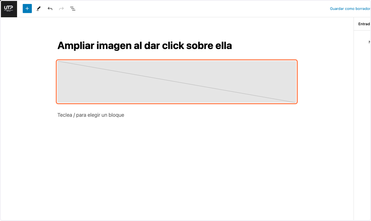 Click en Bloque: Imagen