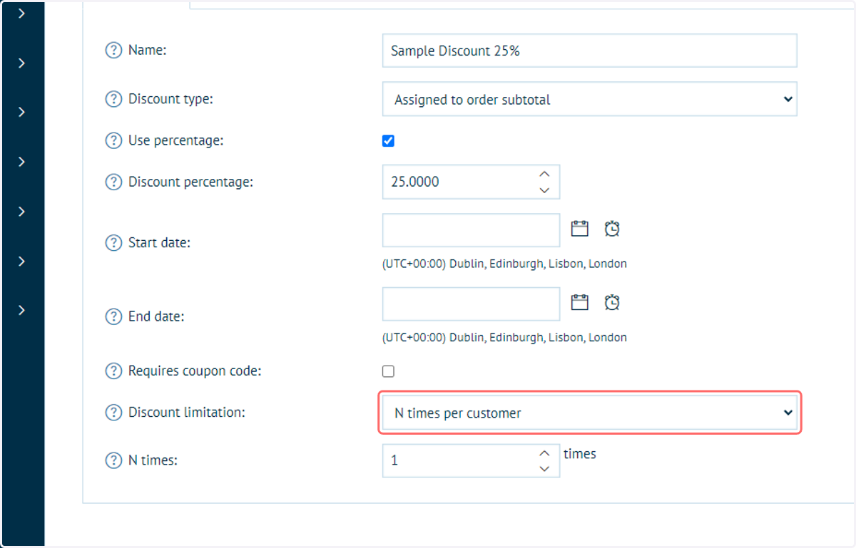 Configure additional settings
