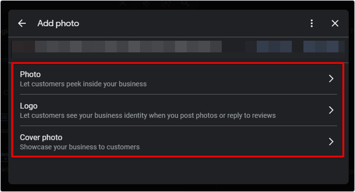 Business Add Image Add photos to your Google Business Page – By Referral Only Help Center
