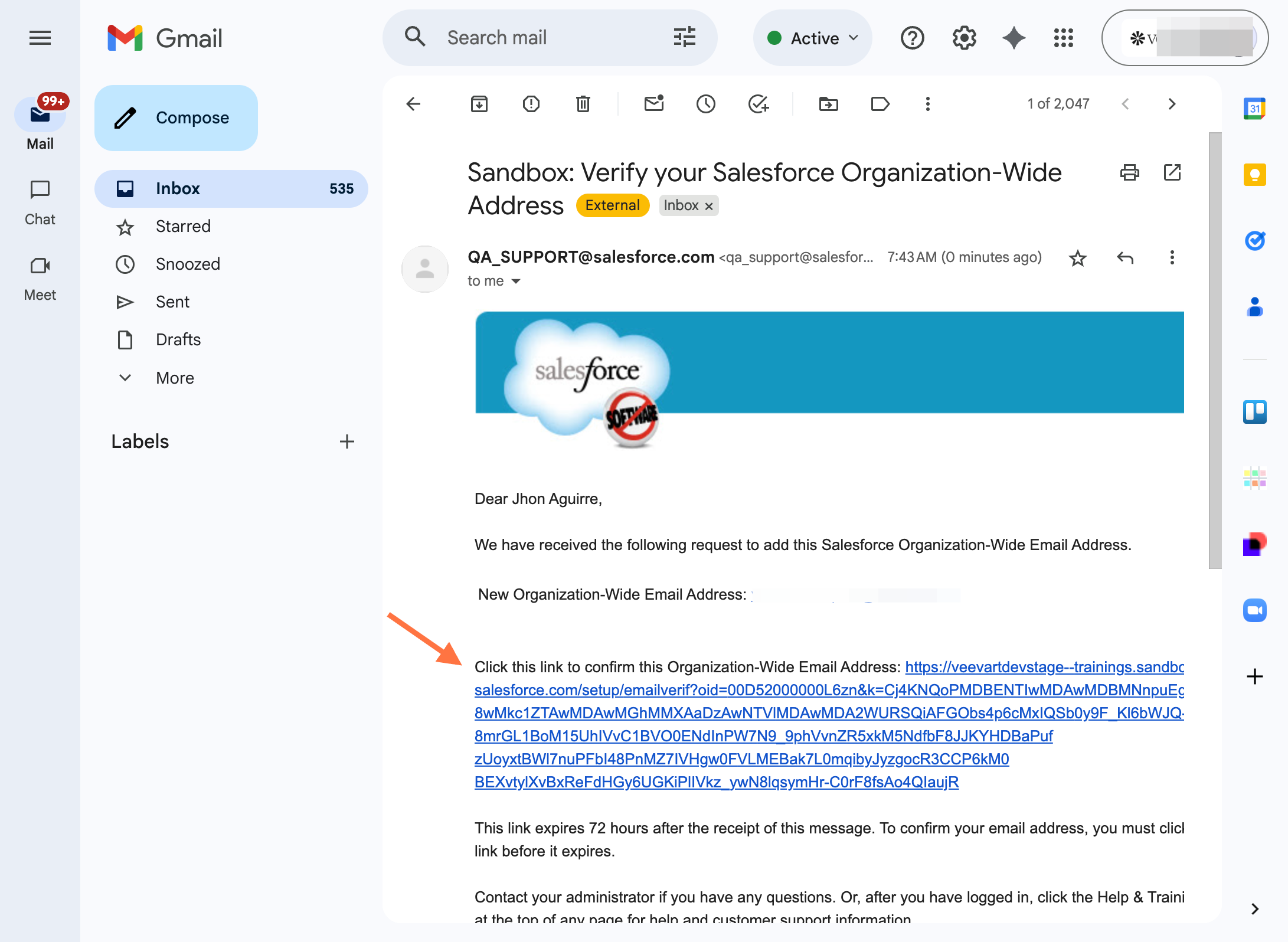 Changing the Sender Email for Fundraising/Membership Communications