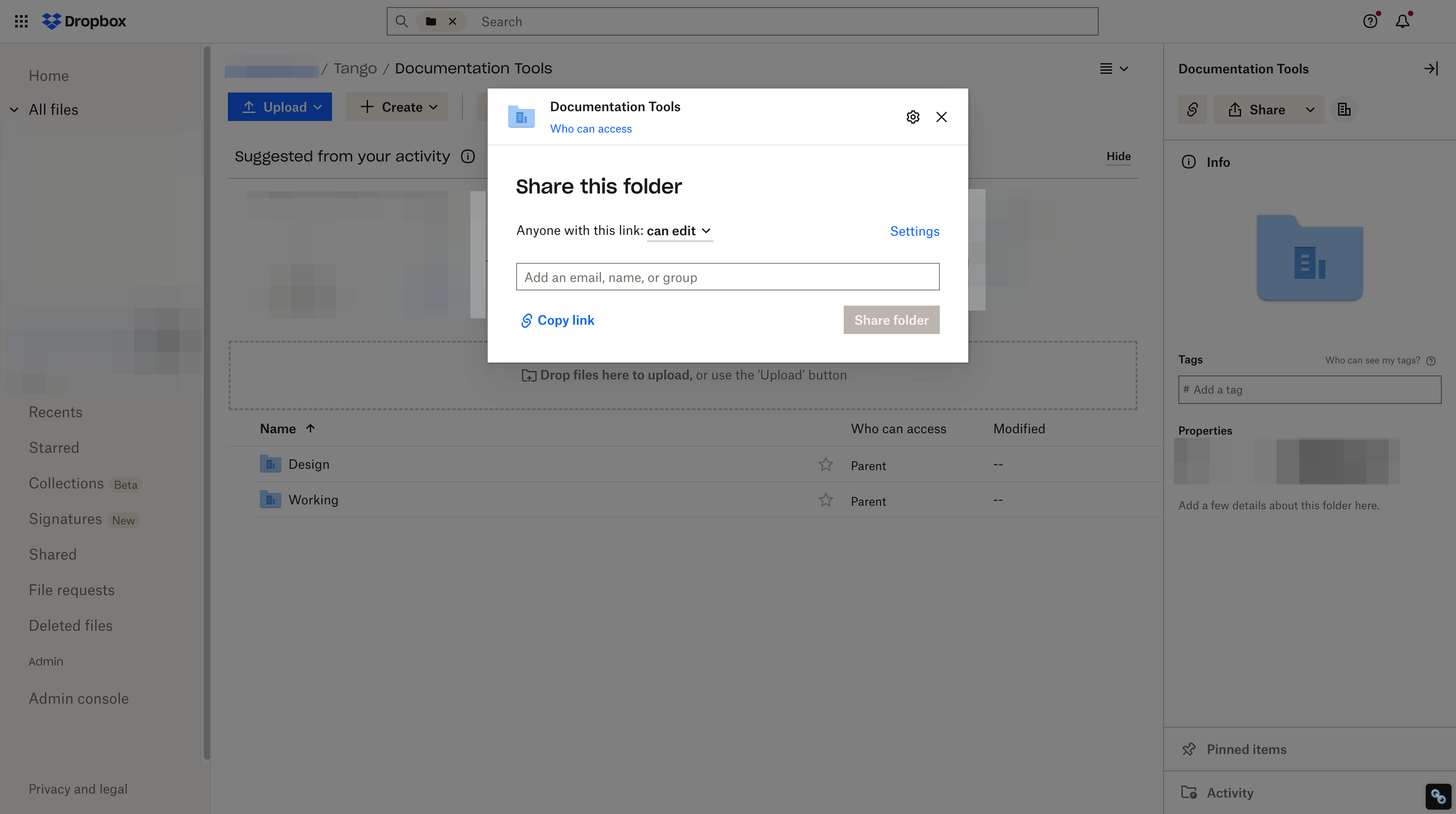 Click on Settings