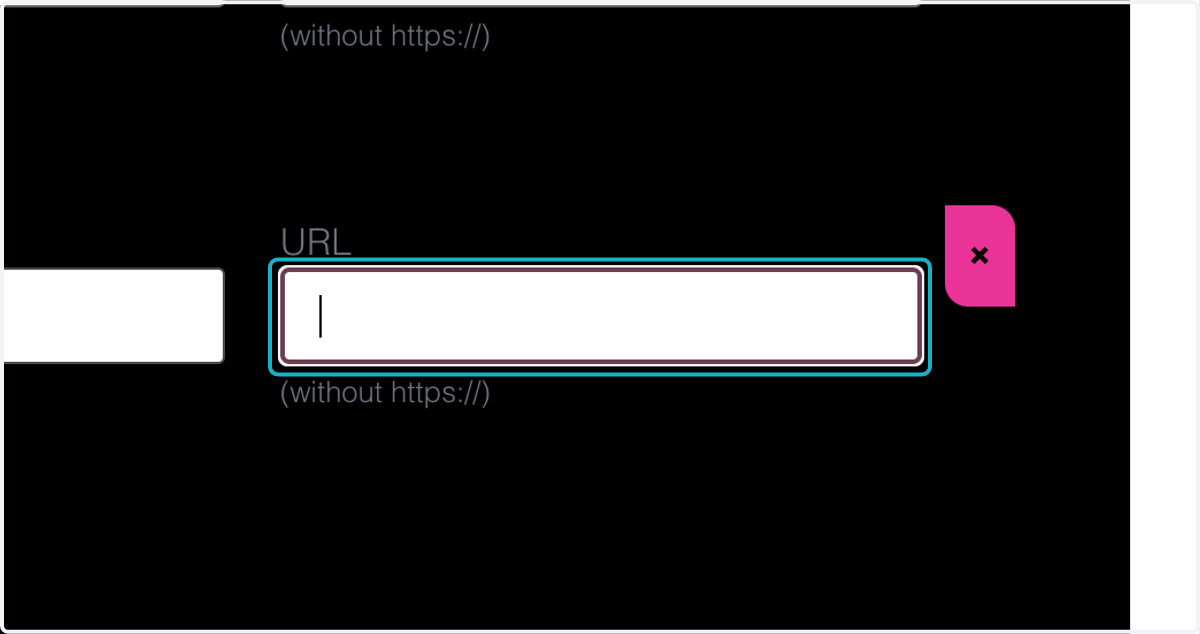 And add the url link address you would like it to go to