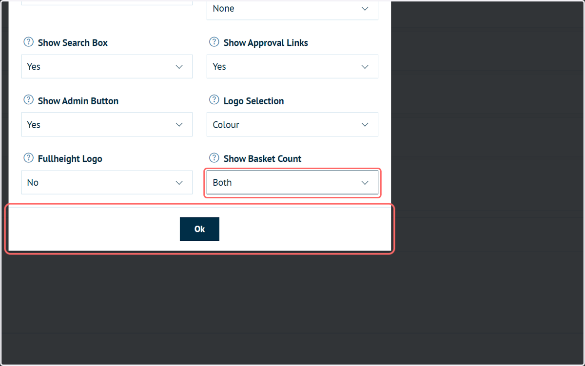 Some templates may have new configuration options