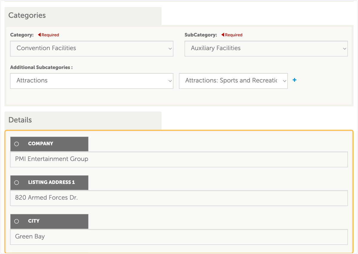 Verify company details