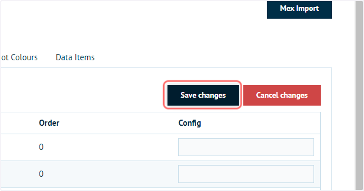 Click on Save changes
