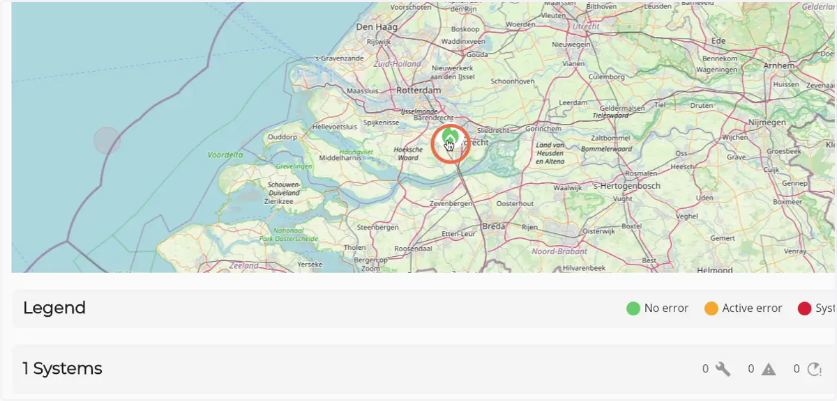 Click on a Firepack icon to go to the detail page of the Firepack