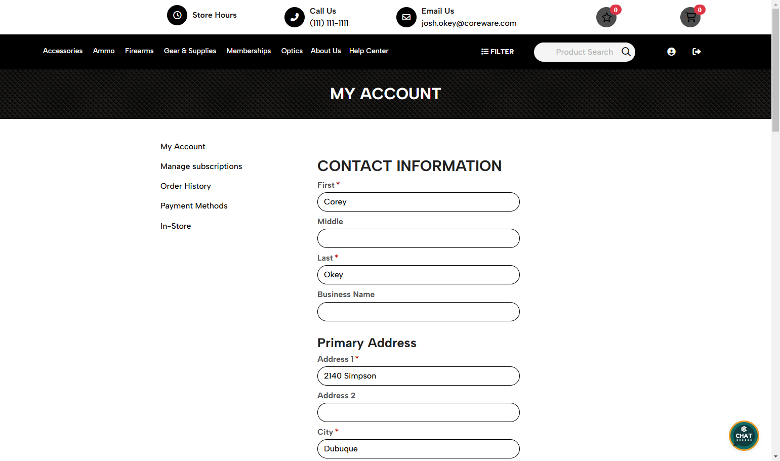 Click on Manage subscriptions