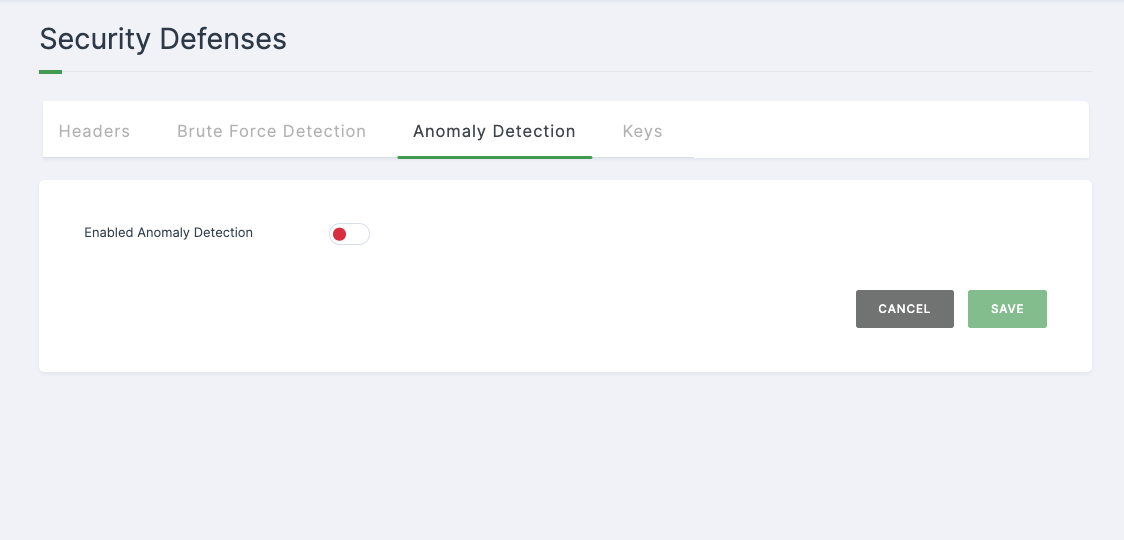 Anomaly Detection