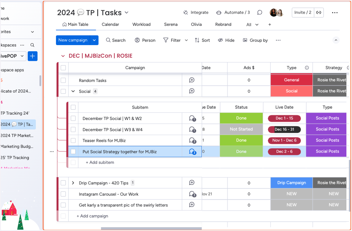 Adding Calendar Link in Monday.com