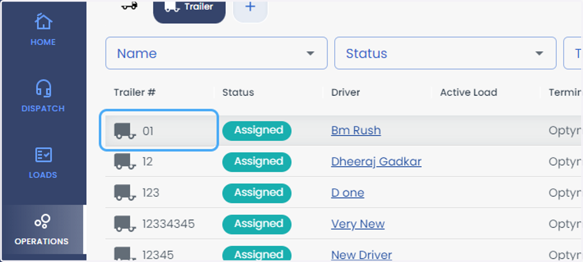 Select the trailer