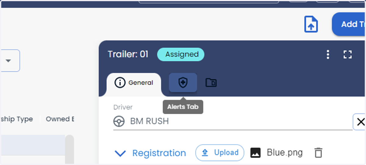 Click on Alerts Tab