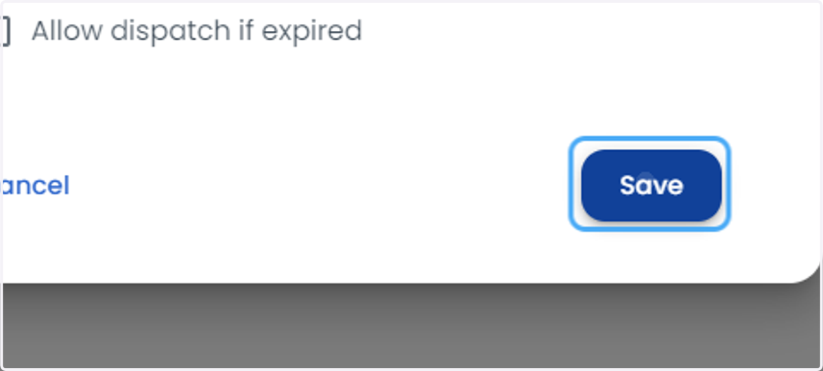 Click on Save