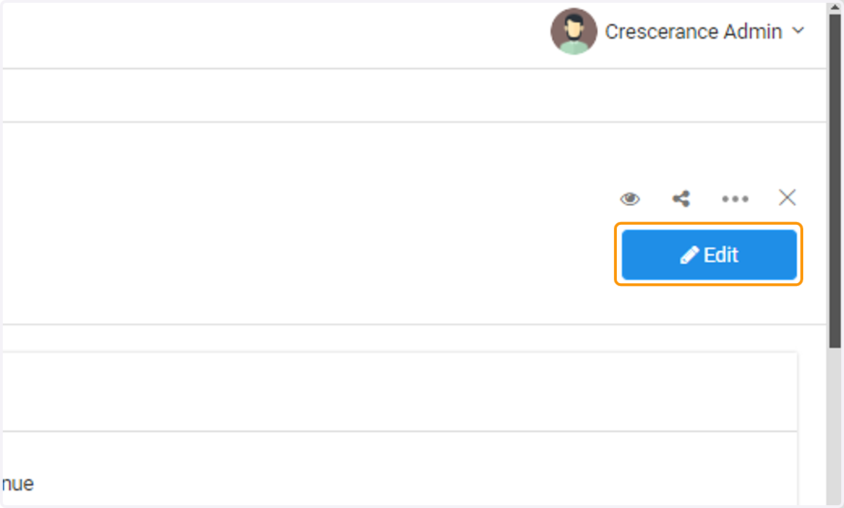 Click on Edit