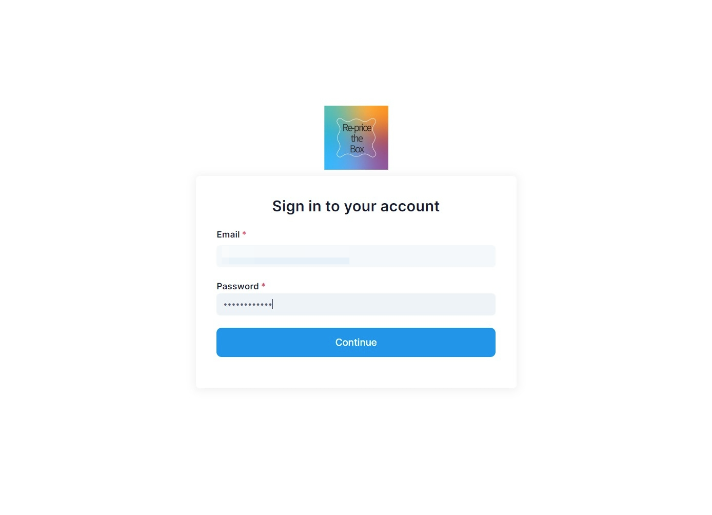 Click on Continue