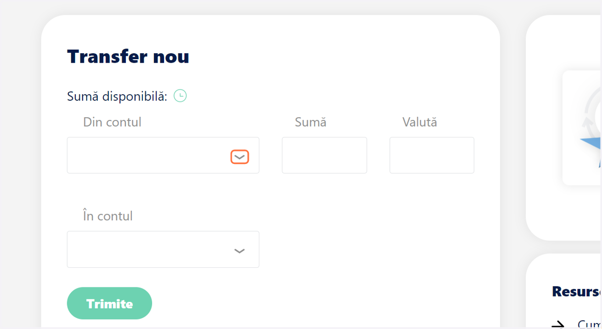Deschizi lista de conturi