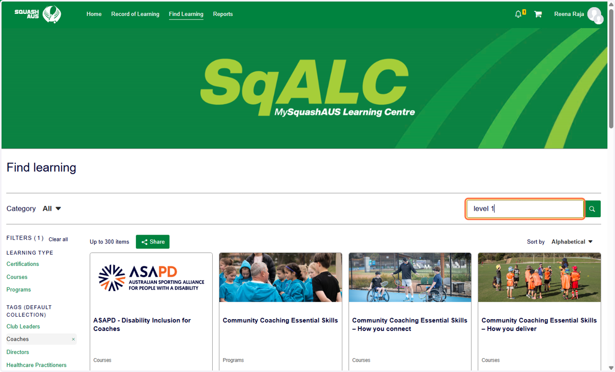 Use the Search function or find the Certification you are interested in.