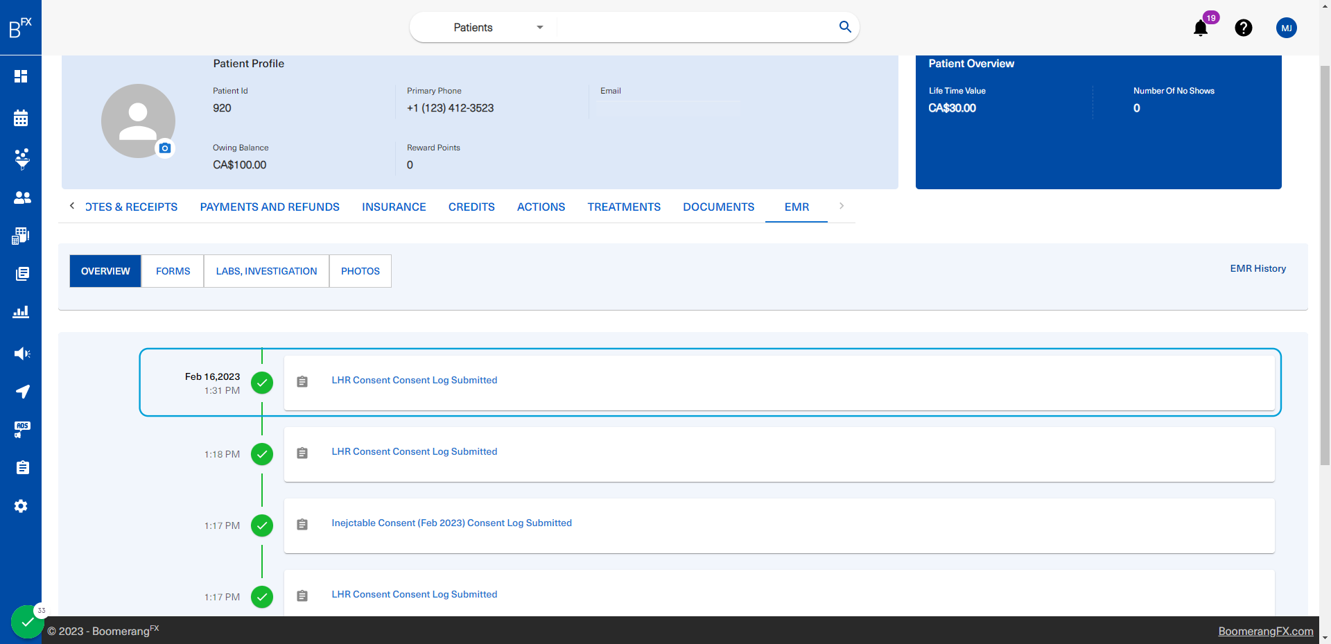 As mentioned earlier, the updates are provided from latest to earliest