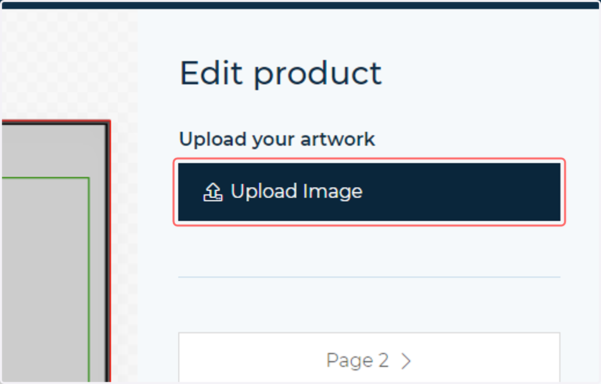 End users will be able to interact with an upload button in the user-facing form