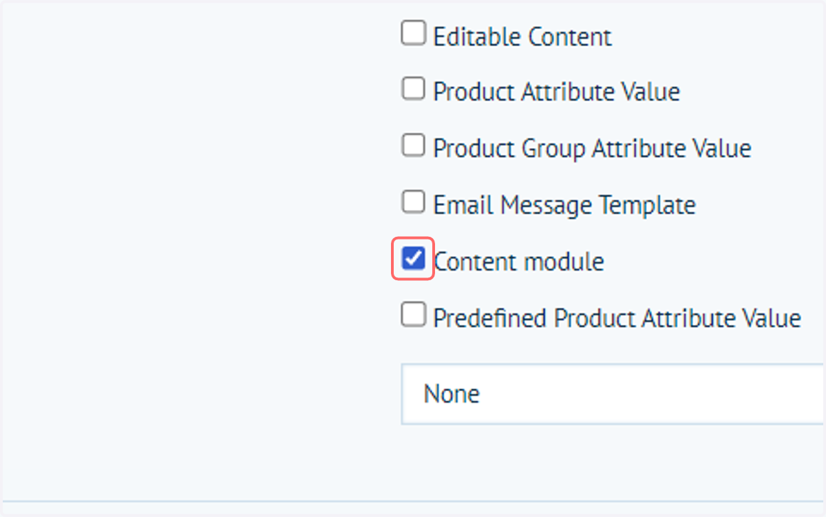 Check Content module