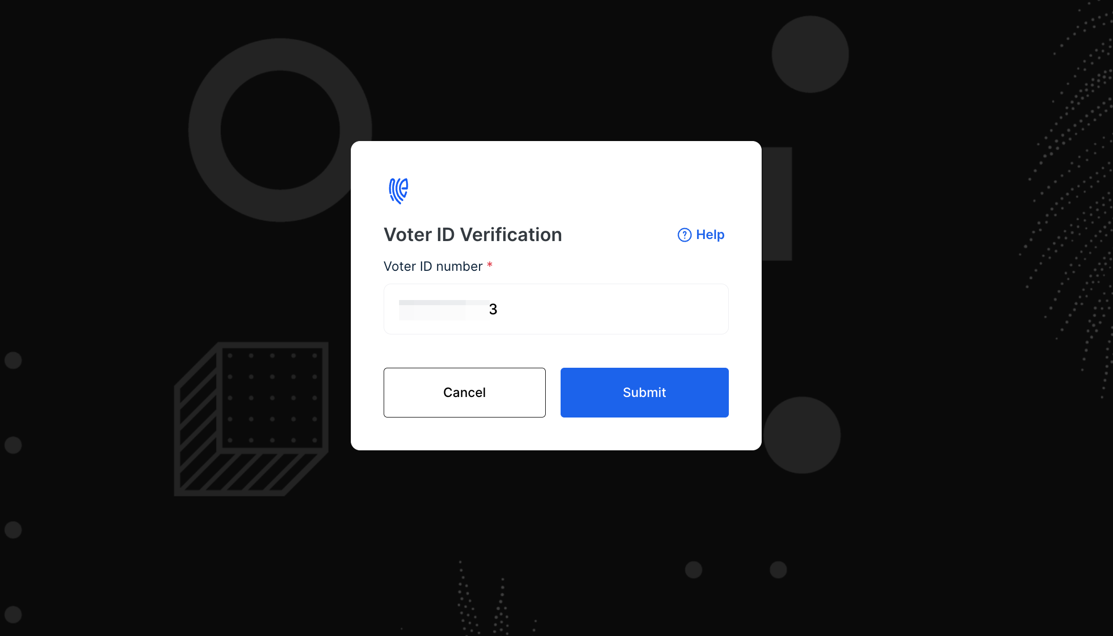 Voter ID Number