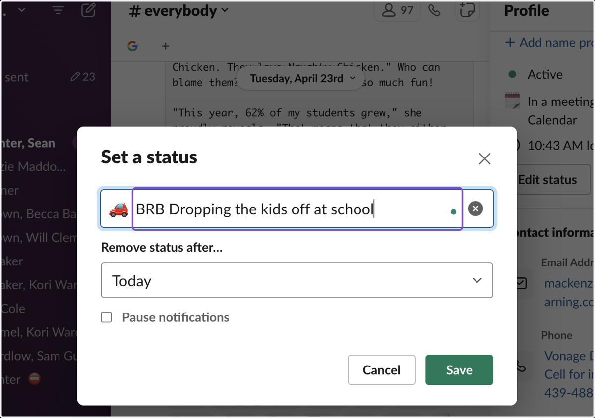Type Status