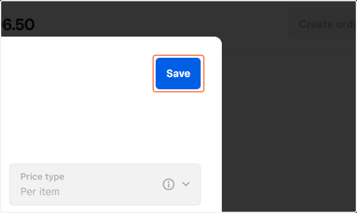 Click on Save