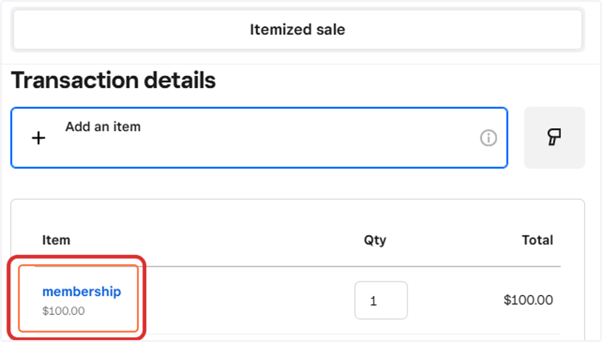 BAD!! Manually added custom item